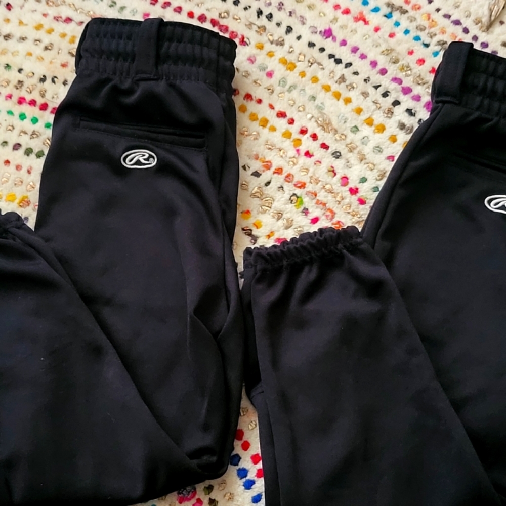 2pair Sz S Rawlings Baseball Pants
